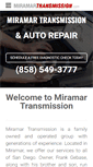 Mobile Screenshot of miramartransmission.com